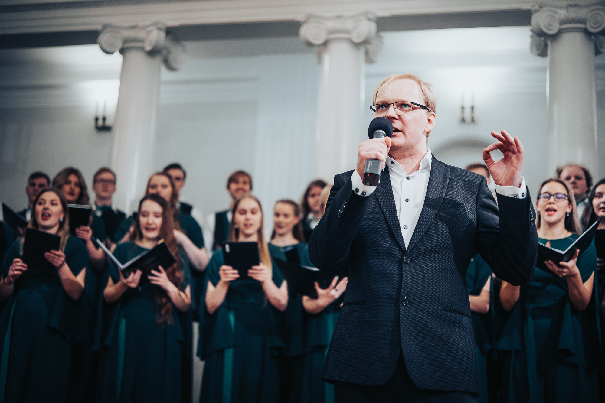 Markus Leppoja Tartu Noortekoori Peadirigent